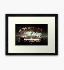 2013 NYE Sydney Framed Print