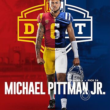 Michael Pittman JR. Colts ' Sticker for Sale by rbenjamin00