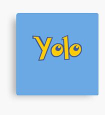 Yolo Canvas Print