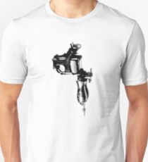 Tattoo Machine Gun Pop Art Unisex T-Shirt
