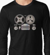 Tape Recorder Retro Magnetophon Long Sleeve T-Shirt