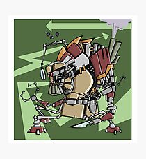 JunkBot Photographic Print