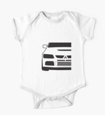 Mitsubishi Lancer Evo - Close Up Zoom Corner Sticker / Tee Design One Piece - Short Sleeve