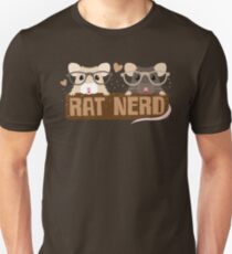 RAT NERD (Self proclaimed expert about RATS) Unisex T-Shirt