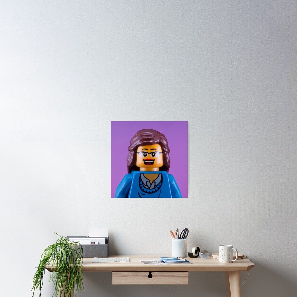 Liz Lemon/Tina Fey Portrait Poster