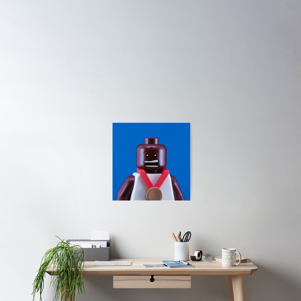 Mo Farah Portrait Poster