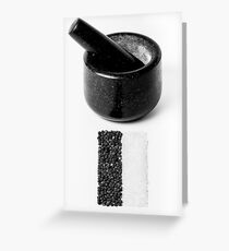 Salt & Pepper Greeting Card