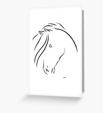 Horse Essence i Greeting Card
