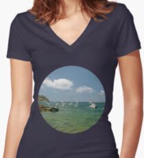 Majorca Shirt mit V-Ausschnitt