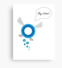 Hey Listen! Metal Print