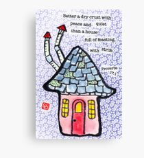 House and Home (v.5) Canvas Print