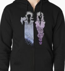 Death & Dream {Coloured} Zipped Hoodie