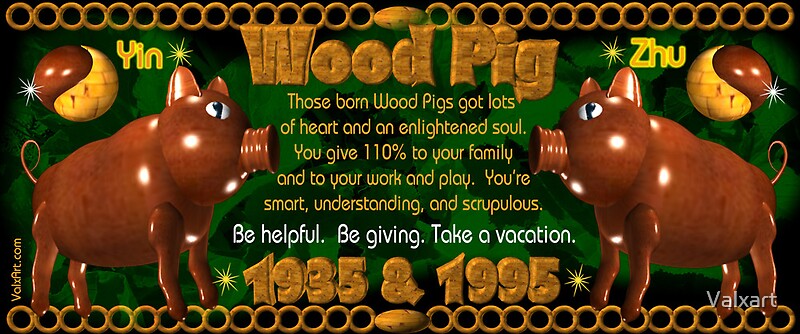 Wood Pig Chinese Horoscope