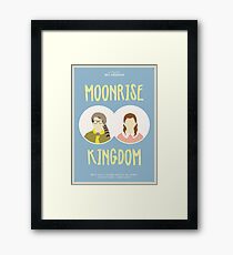 Moonrise Kingdom film poster Framed Print