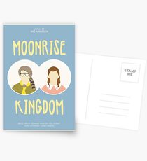 Moonrise Kingdom Filmplakat Postkarten