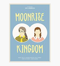 Moonrise Kingdom film poster Photographic Print
