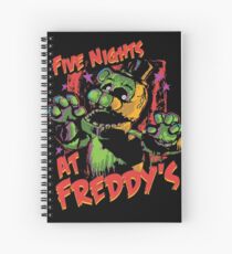 Cuaderno de espiral Cinco noches en Freddy's Phantom Freddy