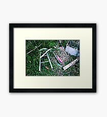 Decay 5 Framed Print