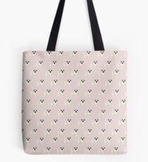 PUG mit rosa Hintergrund Tasche