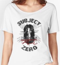 Subject Zero- To Err is All- Variant Women's Relaxed Fit T-Shirt