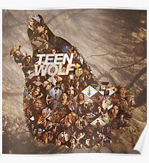 Teen wolf forest Poster