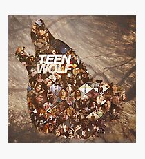 Teen Wolf Wald Fotodruck