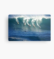 Waimea Bay Watermen Metal Print