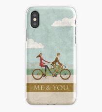 Me & You Bike iPhone Case/Skin
