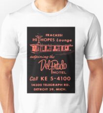 Vintage Detroit Del Prado Motel Ad Unisex T-Shirt
