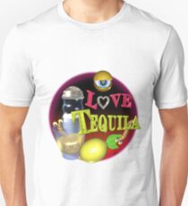 I love tequila from valxart.com Unisex T-Shirt