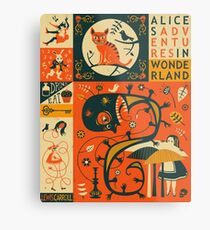 ALICE IN WONDERLAND Metal Print