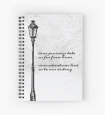 Narnia Lamp Post Spiral Notebook