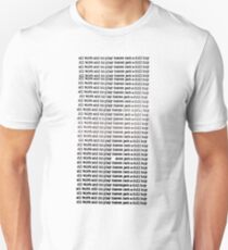 The Shining - All Work And No Play (Redrum) Unisex T-Shirt