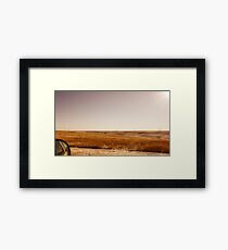plains Framed Print