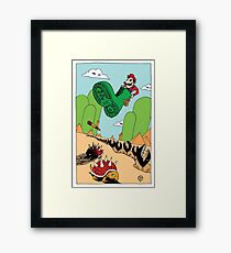 JUMPMAN Framed Print