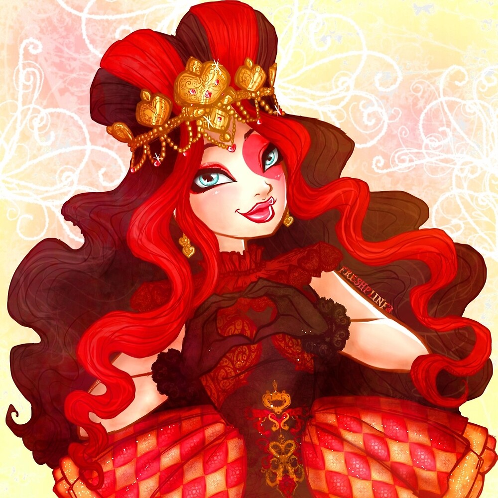 "Powerful Princess Lizzie Hearts" by PrinceIvy Redbubble