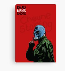 Dead Man's Shoes Paddy Considine Comic Style Illustration Canvas Print
