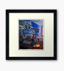 Toasters make Toast - Cylon Print Framed Print
