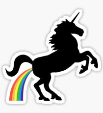 Unicorn Rainbow Poo Sticker Unicorn Rainbow Poo Sticker