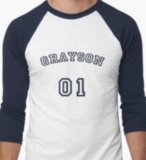 Grayson Up To Bat Men's Baseball ¾ T-Shirt