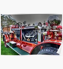 Retired Firefighter Poster