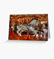 Carousel Beauty Greeting Card