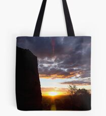 Sculpture Sunset Tote Bag