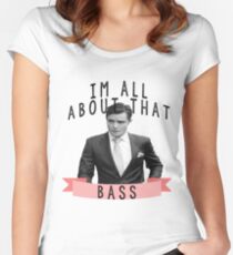 Im All about that Bass - Gossip Girl Fitted Scoop T-Shirt