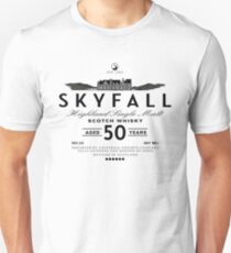 Skyfall Scotch Whisky Black Unisex T-Shirt