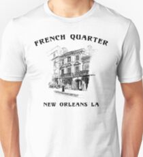 Mardi Gras French Quarter New Orleans Unisex T-Shirt