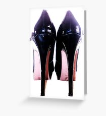 The Goddess's Heels Greeting Card