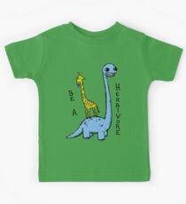 be a herbivore Kids Tee