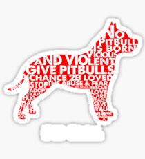 PIT BULL Sticker