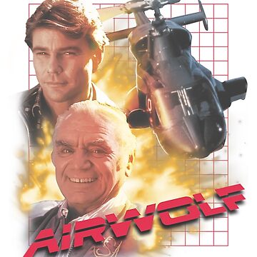 Airwolf tv series, supercopter | iPad Case & Skin